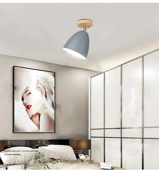 Nordic Led Pendant Light Modern Simple Lamp For Living Room Bedroom Study Decoration Fixtures