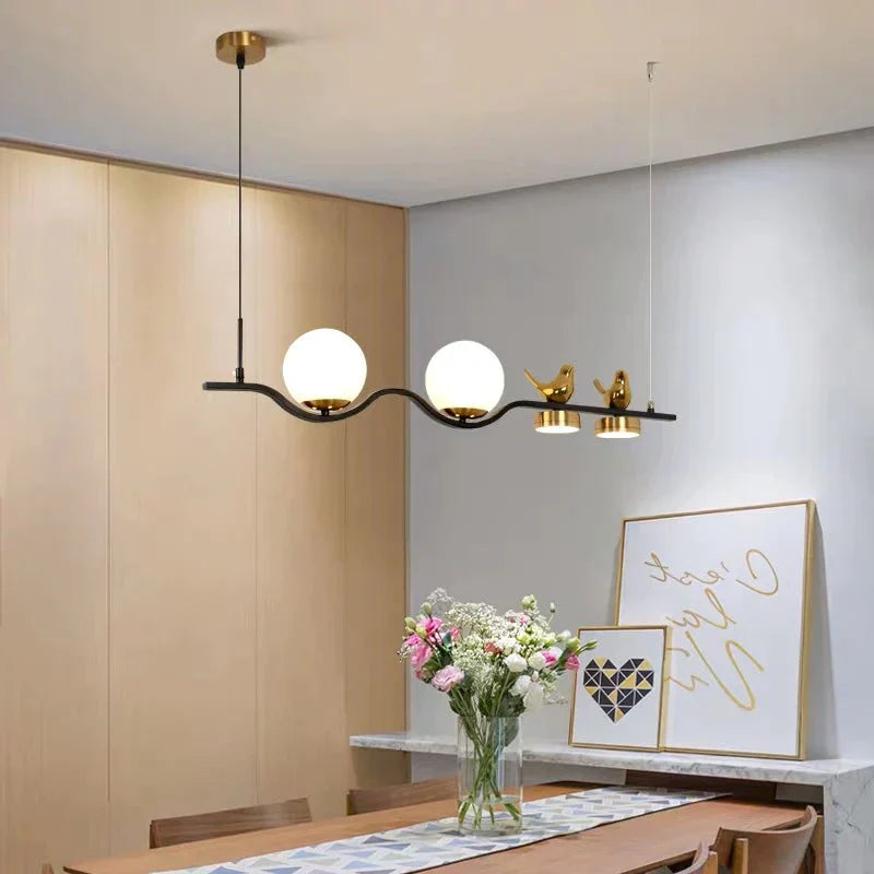 Simple Modern Living Room Bird Decorative Lamp Personalized Creative Hotel Bedroom Nordic Led Light