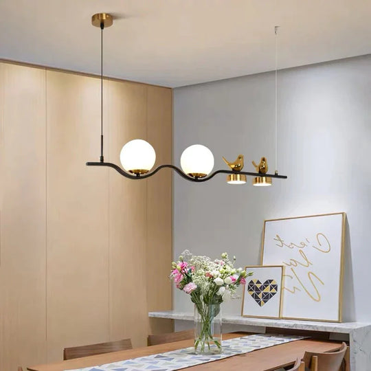 Simple Modern Living Room Bird Decorative Lamp Personalized Creative Hotel Bedroom Nordic Led Light