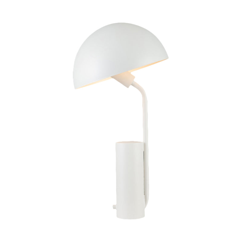 Alnasl - Iron Night Task Lighting Modernist 1 - Light Black/White/Pink Desk Light