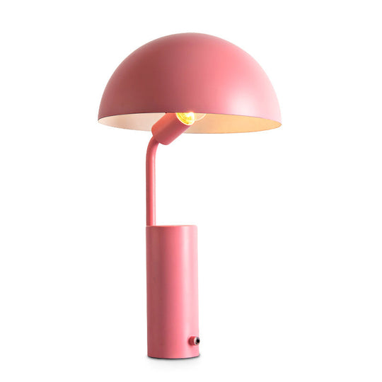 Alnasl - Iron Night Task Lighting Modernist 1 - Light Black/White/Pink Desk Light