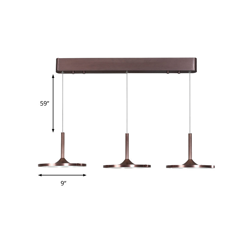 Sylvaine - Hanging Light: Simplicity Led Pendant Fixture