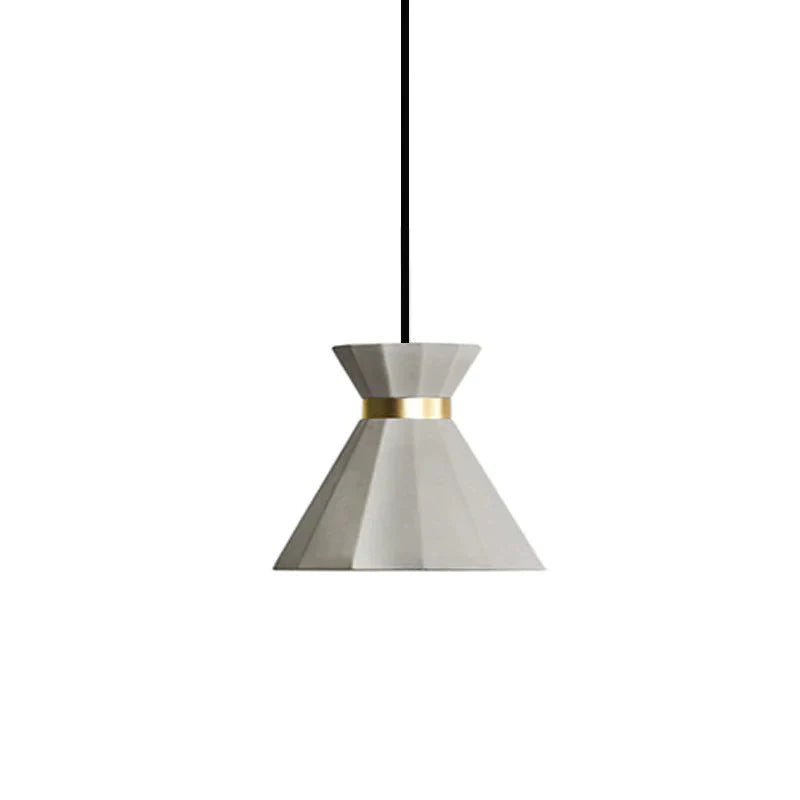 Cement Chandelier Industrial Wind Lamp Modern Simple Bar Bedroom Bedside Small Pendant