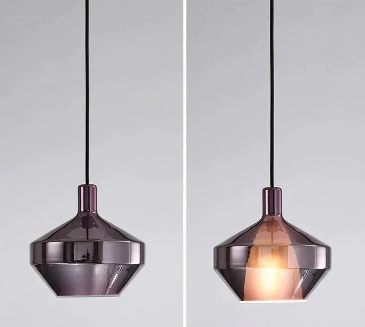 Creative Stained Glass Chandelier Nordic Single - Headed Pendant