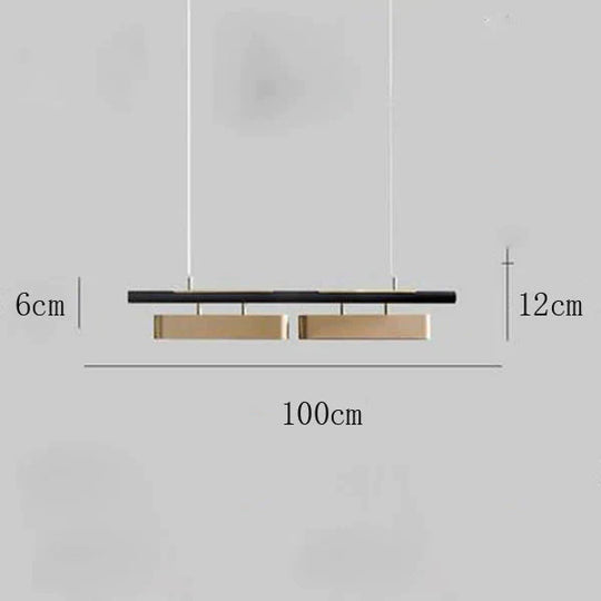 Modern Luxury Restaurant Chandelier Creative Hotel Bar Cafe Fashion Model Study Copper Lamp