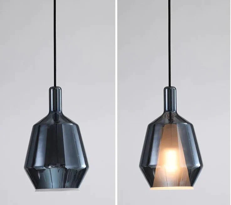 Creative Stained Glass Chandelier Nordic Single - Headed Pendant