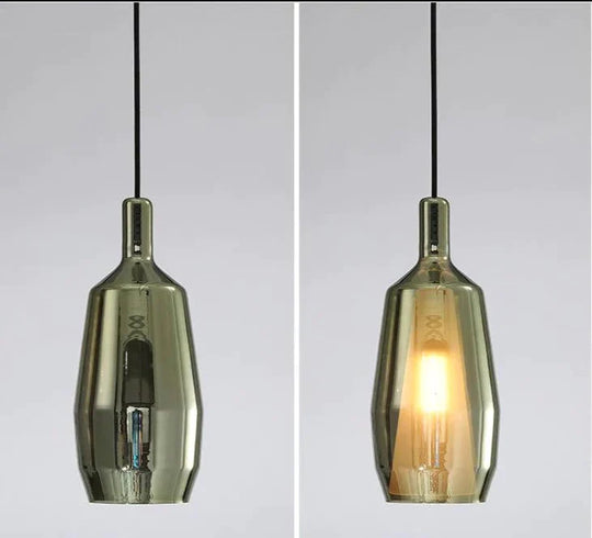Creative Stained Glass Chandelier Nordic Single - Headed Pendant