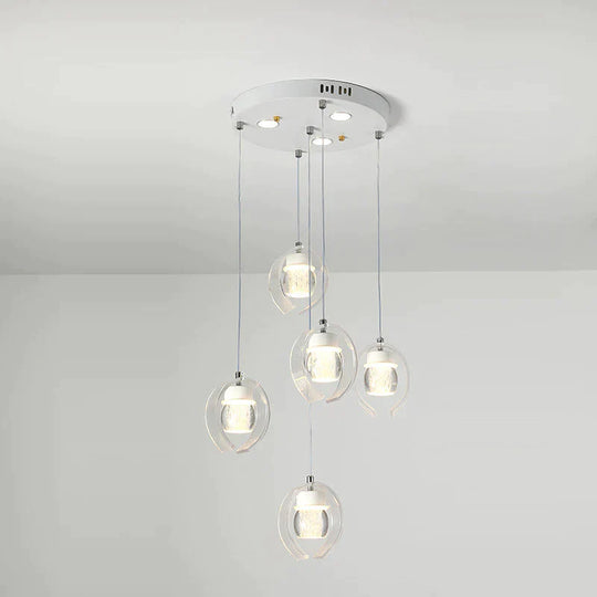 Dining Room Chandelier Three Simple Modern Nordic Creative Table Lamp Pendant