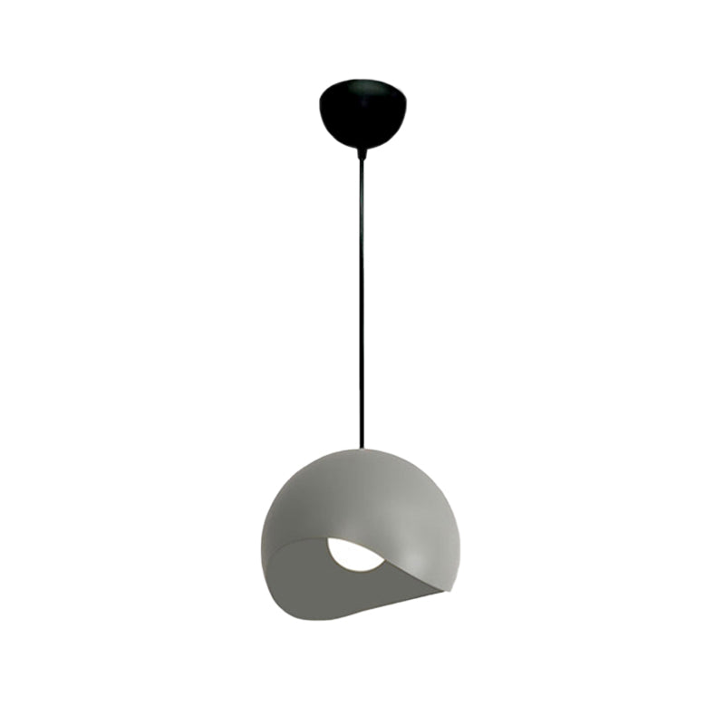 Caterina - Nordic Style Waveforms Dome Pendant Lamp 8/12 W 1 Head For Living