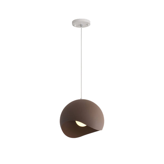 Caterina - Nordic Style Waveforms Dome Pendant Lamp 8/12 W 1 Head For Living