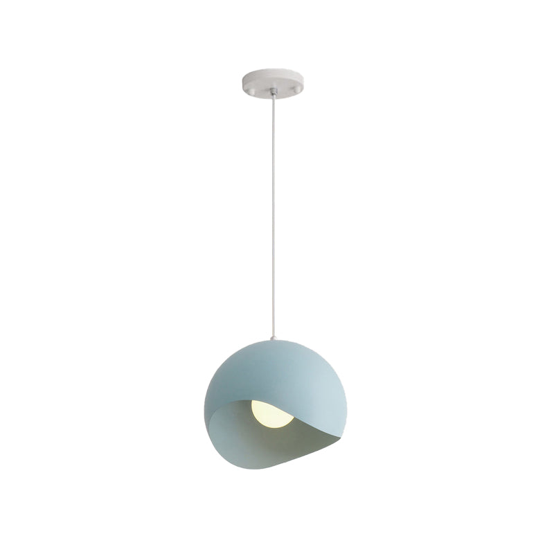Caterina - Nordic Style Waveforms Dome Pendant Lamp 8/12 W 1 Head For Living