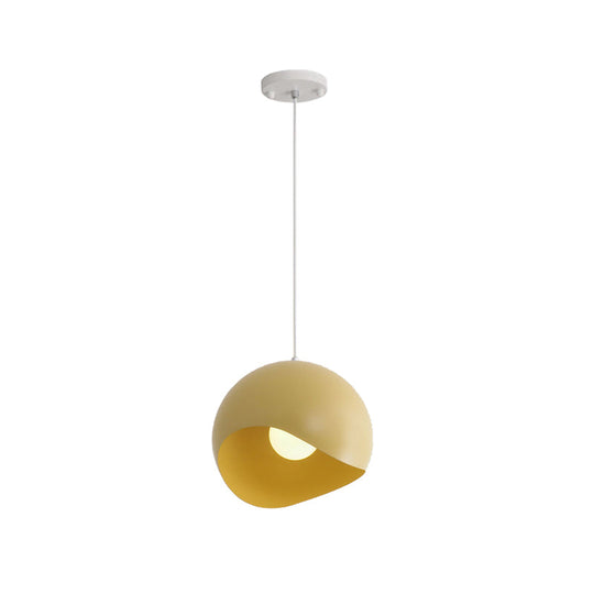 Caterina - Nordic Style Waveforms Dome Pendant Lamp 8/12 W 1 Head For Living