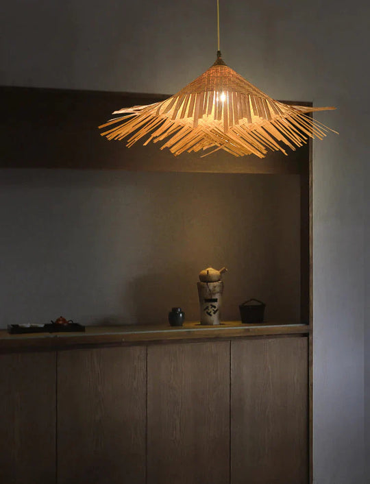 Bamboo Chandelier Home Stay Lamp Pendant