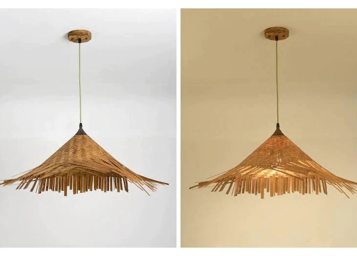 Bamboo Chandelier Home Stay Lamp Pendant