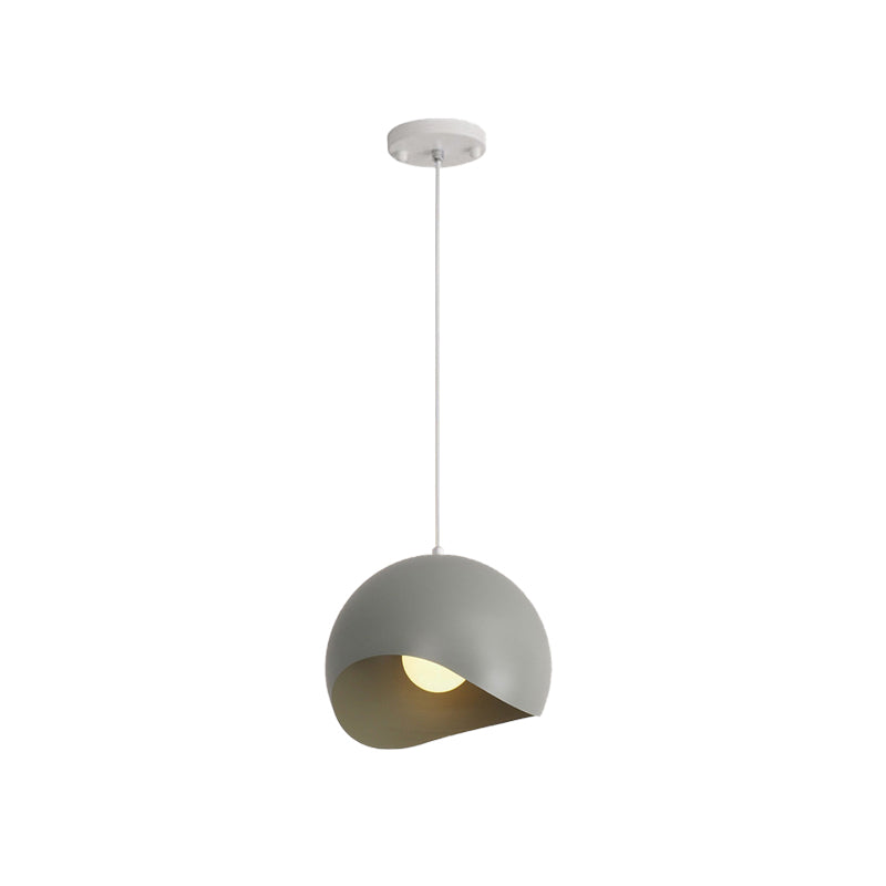 Caterina - Nordic Style Waveforms Dome Pendant Lamp 8/12 W 1 Head For Living