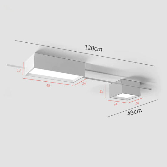 Dining Lamp Online Celebrity Office Study Main Lighting Nordic Luxury Square Led Living Room