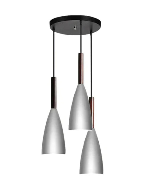 Nordic Minimalism Droplight E27 Aluminum Wood Pendant Lights Home Restaurant Decor Lighting Lamp