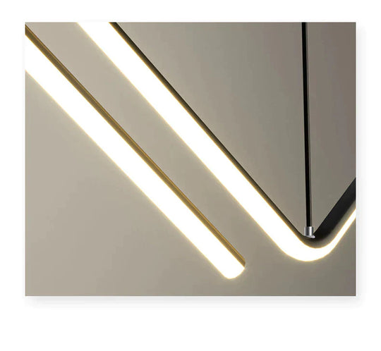 Nordic Minimalist Line Lamp Restaurant Chandelier Modern Simple Designer Net Red Lighting Bar Table