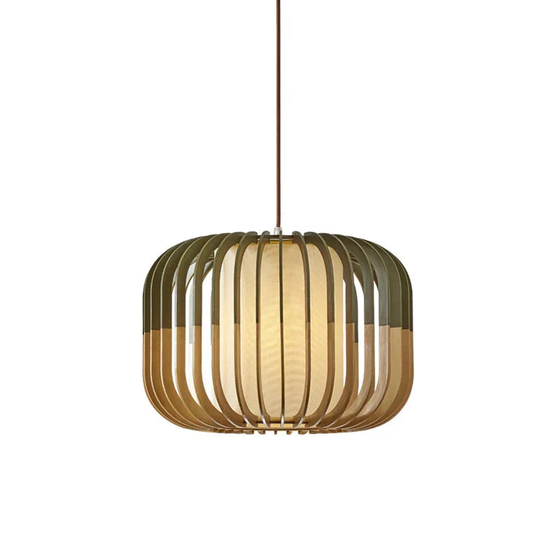 Simple Solid Wood Nordic Pendant