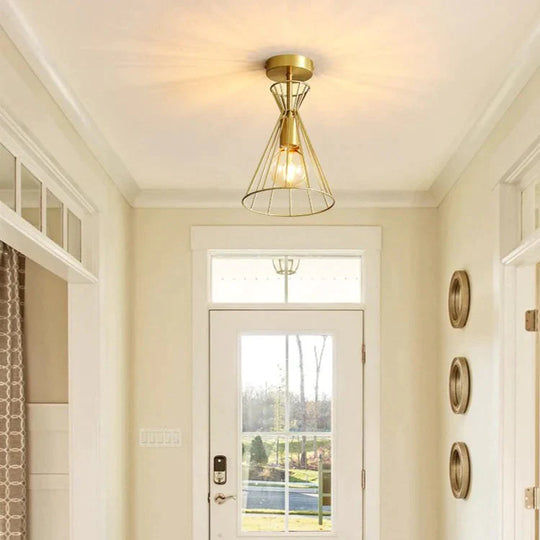 American All - Copper Balcony Ceiling Lamp