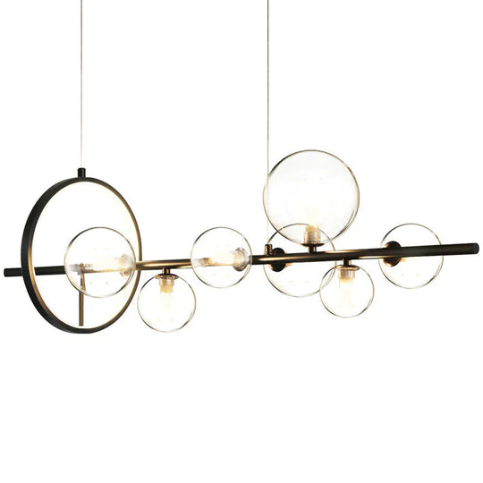 Creative Dining Room Chandelier Modern Minimalist Bar Front Desk Clothing Store Designer Glass