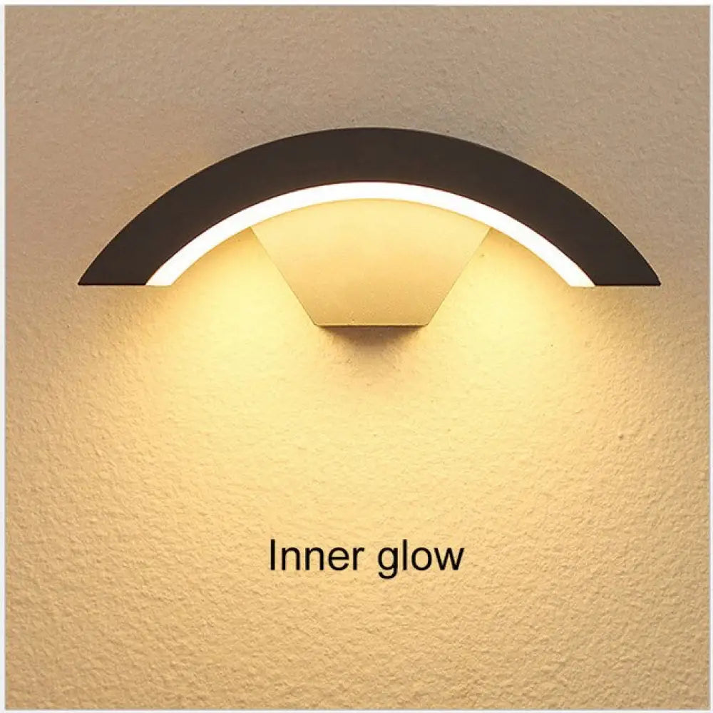 18W Led Outdoor Waterproof Walkway Front Door Garden Porch Wall Light Modern Indoor Corridor
