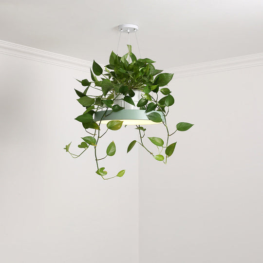 Brooklyn - Round Macaron Hanging Light Acrylic Led Pendant Lighting Fixture In Black/Grey/White