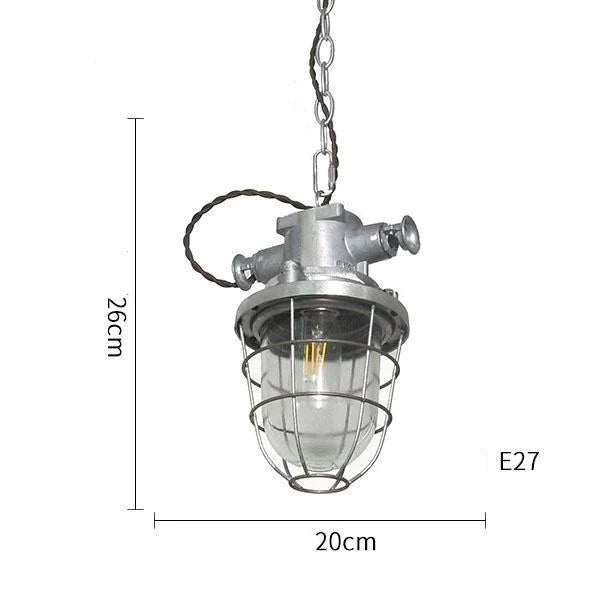 Retro Loft Creative American Rural Aluminum Nostalgic Chandelier A Pendant