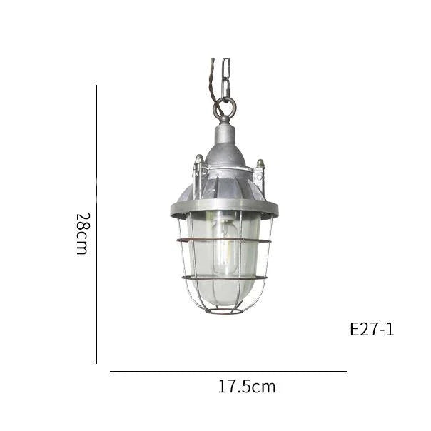 Retro Loft Creative American Rural Aluminum Nostalgic Chandelier C Pendant