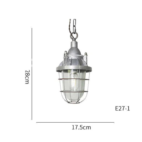 Retro Loft Creative American Rural Aluminum Nostalgic Chandelier C Pendant