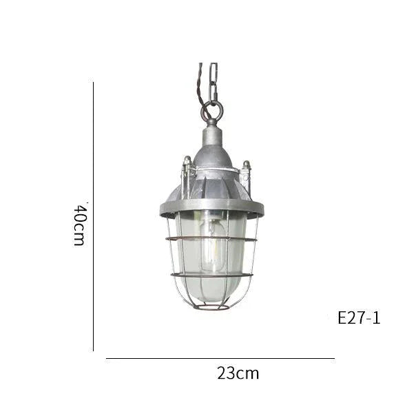 Retro Loft Creative American Rural Aluminum Nostalgic Chandelier D Pendant