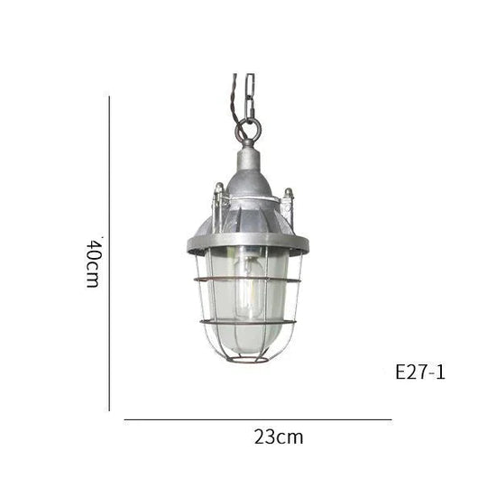 Retro Loft Creative American Rural Aluminum Nostalgic Chandelier D Pendant