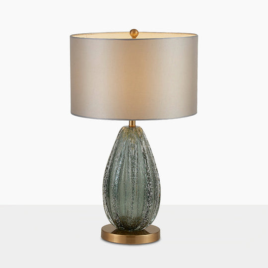 Talitha Borealis - Gray Drum Pendant Light
