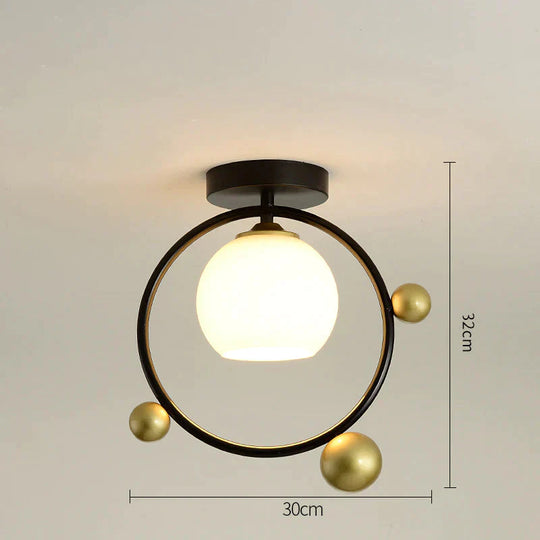 Lantern Hall Entrance Porch Cloakroom Corridor Bar Balcony Lamps Creative Ceiling Lamp Decoration