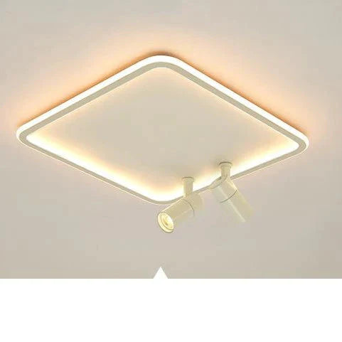 Simple Living Room Lamp Led Ceiling Modern Nordic Square Dining Main Light In The Bedroom