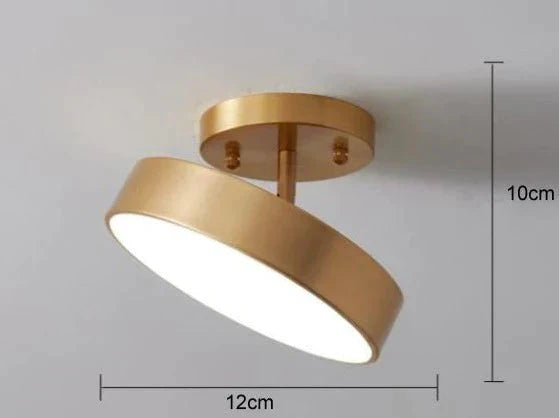 Creative Aisle Light Corridor Stairs Full Copper Lamp Ceiling