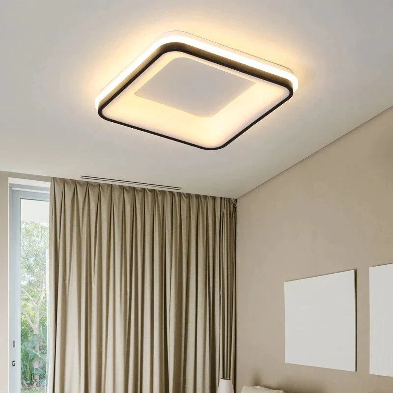 Modern Chandeliers Lighting For Living Room Bedroom Fixture Surface Mounted With Remote Control