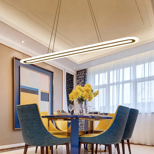 Modern Led Simple Pendant Lights For Living Room Dining Lustre Lamp Hanging Ceiling Fixtures