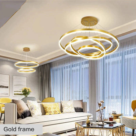 High Quatily Modern Led Pendant Light For Large Living Room Staircase Dining Kitchen Hotel Hanging