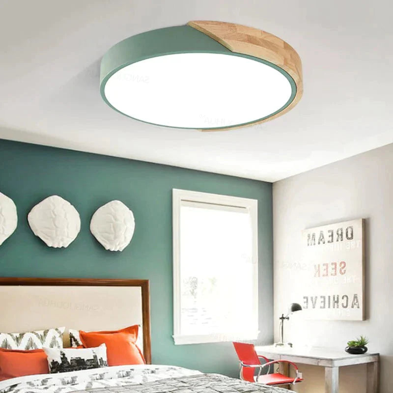 Modern Led Ceiling Light For Living Room Lighting Fixtures Bedroom Kitchen Surface Mount Lamp White