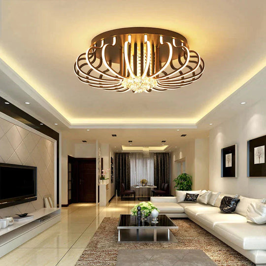 Modern Living Room Led Ceiling Lights For 10 - 15Square Meters Restaurant Indoor Light Luminarias