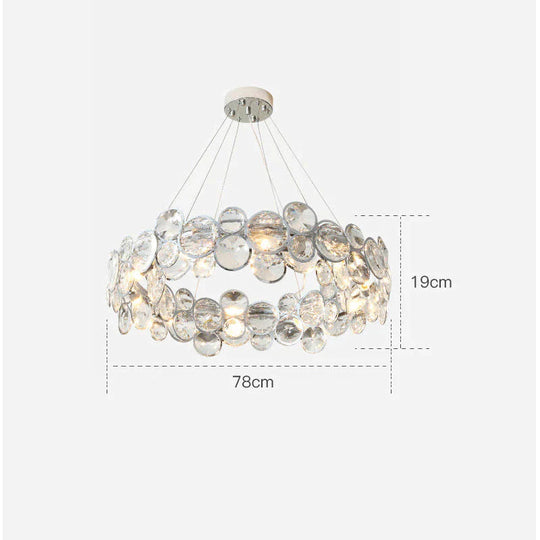 Modern High - End Chandelier Crystal Lamp Pendant