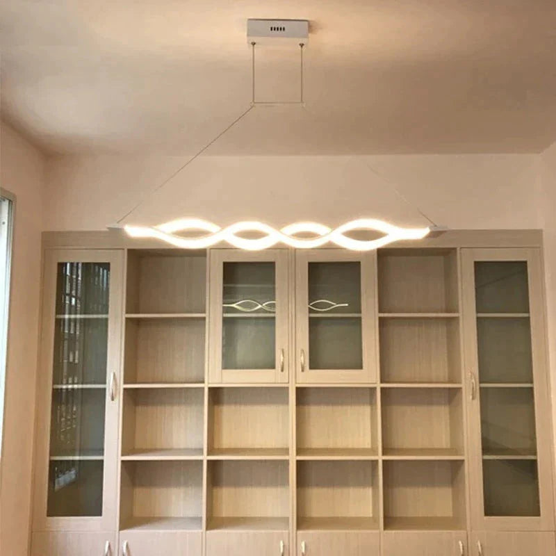 Creative Modern Led Pendant Lights Kitchen Acrylic Lron Suspension Hanging Ceiling Lamp For Dinning