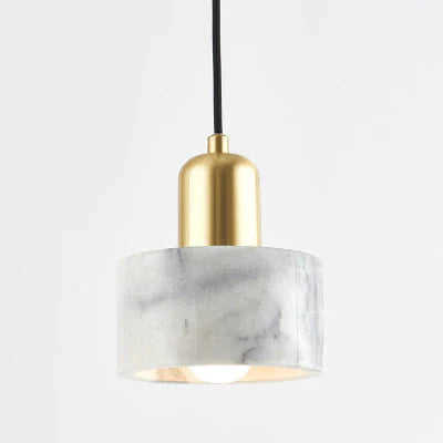Nordic Marble Minimalist One - Headed Small Chandelier Bedroom Light Extravagant Headlights Post -