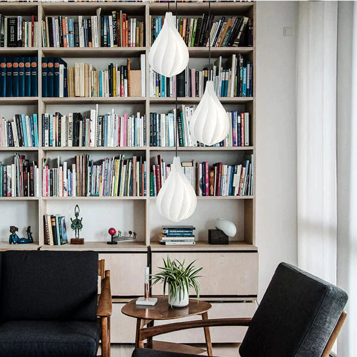 Restaurant Bar Minimalist Nordic Style Personality Ins Bud Drop Bedroom Bedside Chandelier Pendant