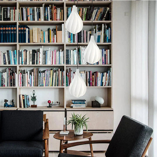 Restaurant Bar Minimalist Nordic Style Personality Ins Bud Drop Bedroom Bedside Chandelier Pendant
