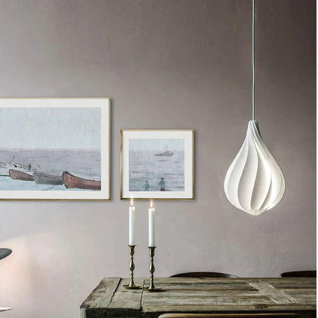 Restaurant Bar Minimalist Nordic Style Personality Ins Bud Drop Bedroom Bedside Chandelier Pendant