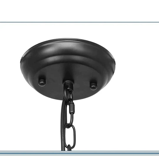 Retro 6 - Head 8 - Head Chandelier Simple Iron Lamp Pendant