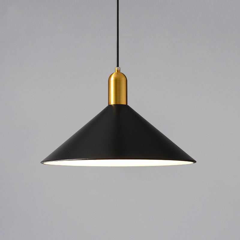Margot - Industrial Metal Conical Drop Lamp 1 Head Dining Room Pendant Lighting Fixture