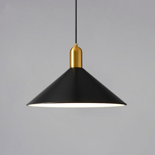 Margot - Industrial Metal Conical Drop Lamp 1 Head Dining Room Pendant Lighting Fixture